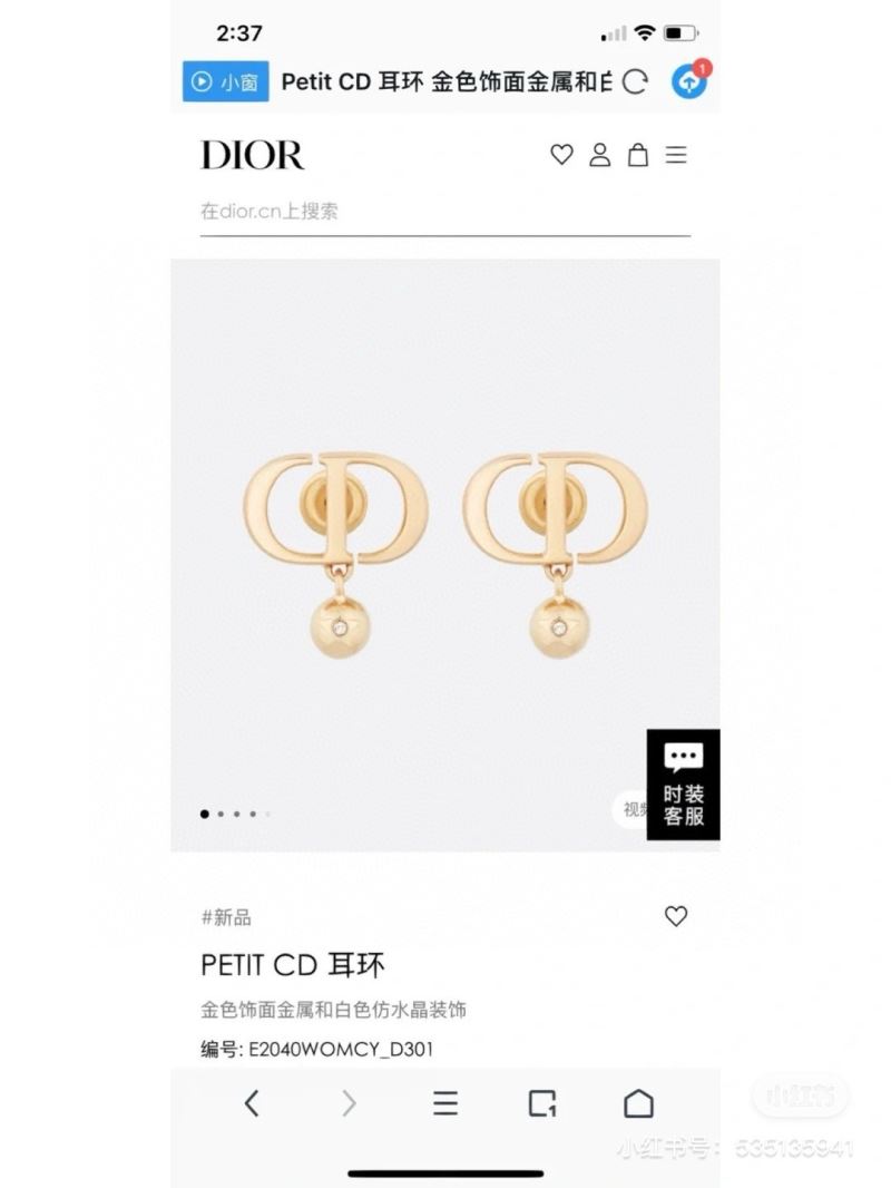 Christian Dior Earrings